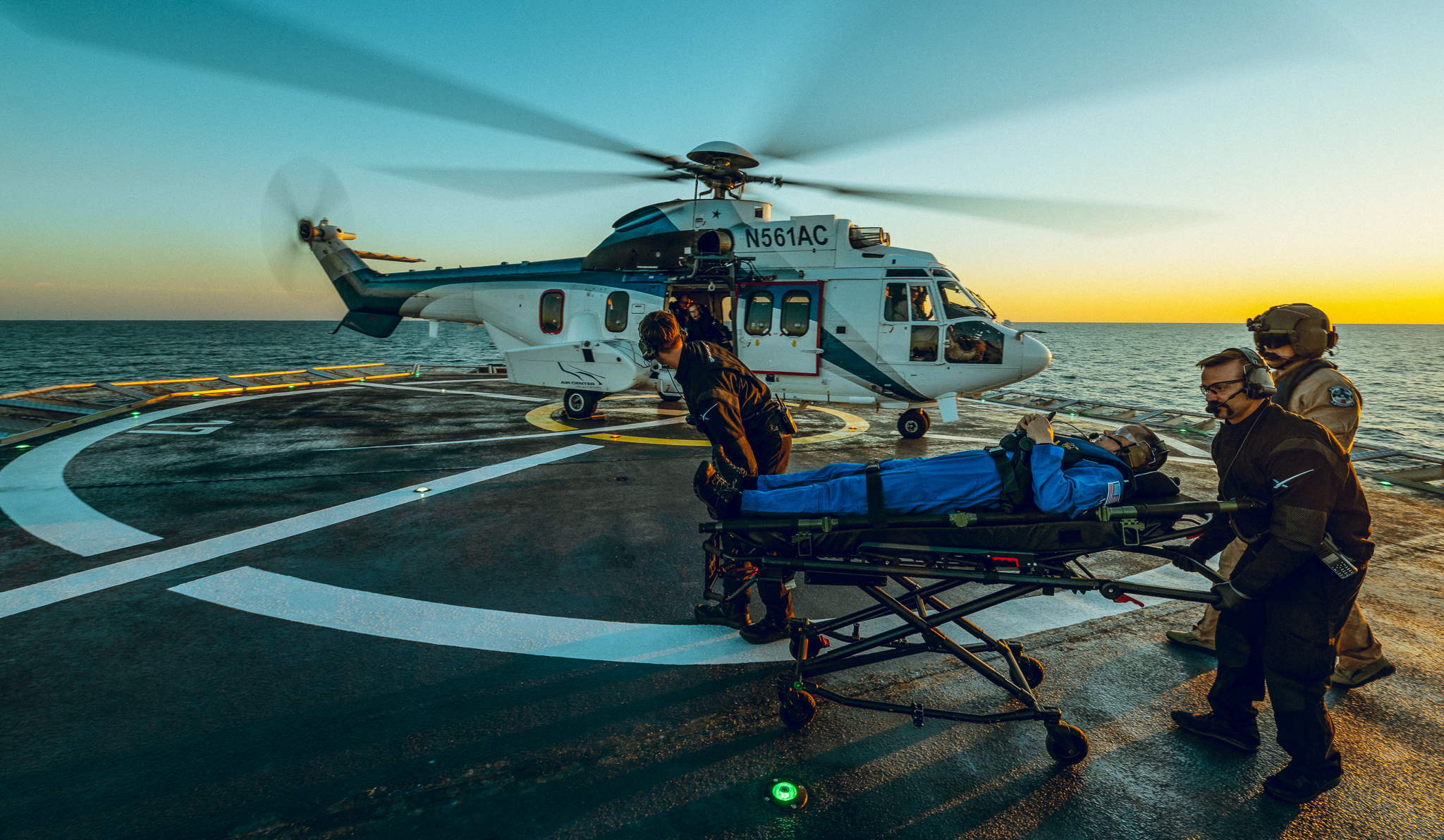 Commercial helicopter services