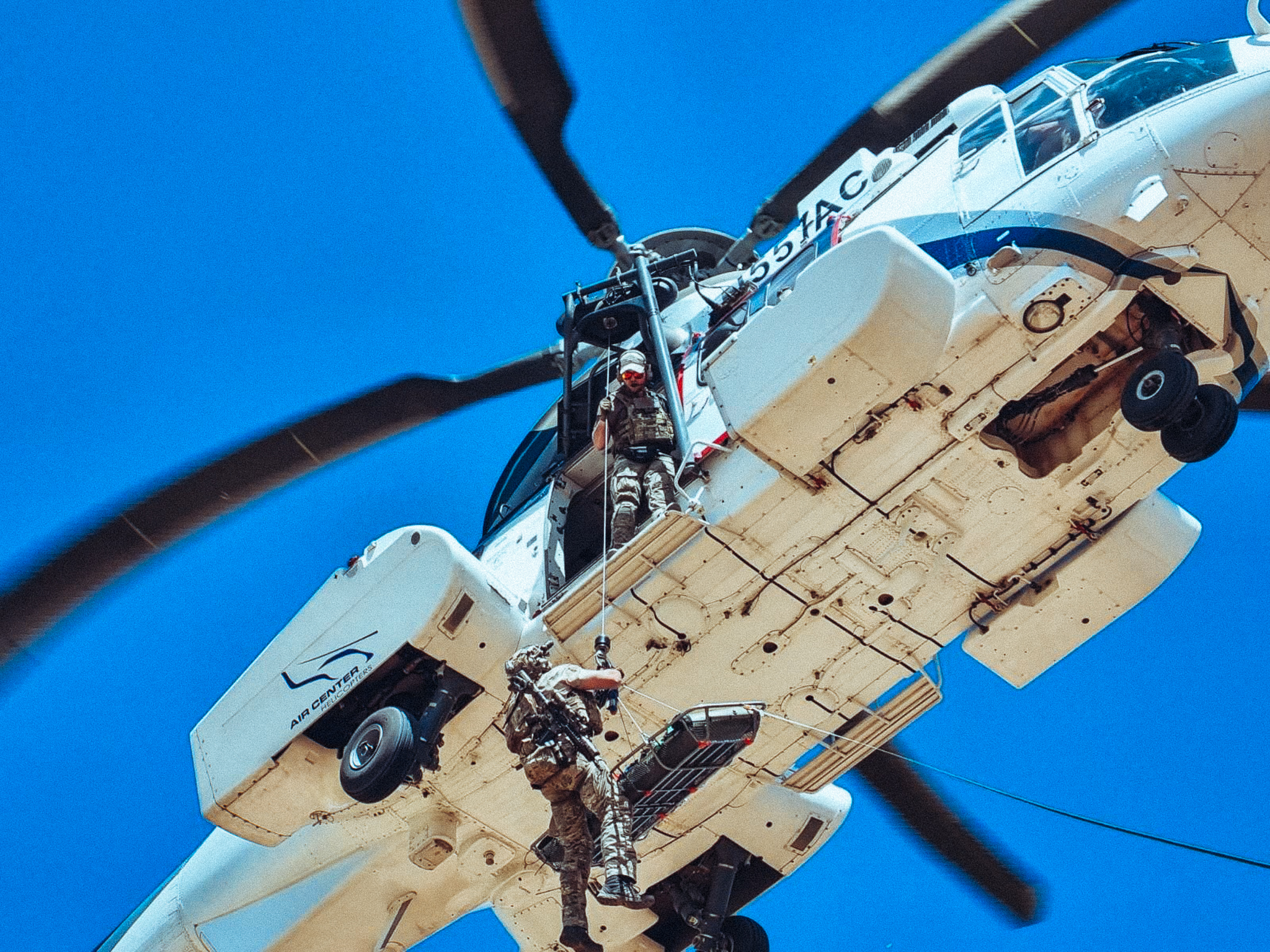 Casevac litter extraction